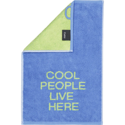Gästetuch "cool people live here"