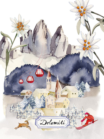 Geschirrtuch "Dolomiti"