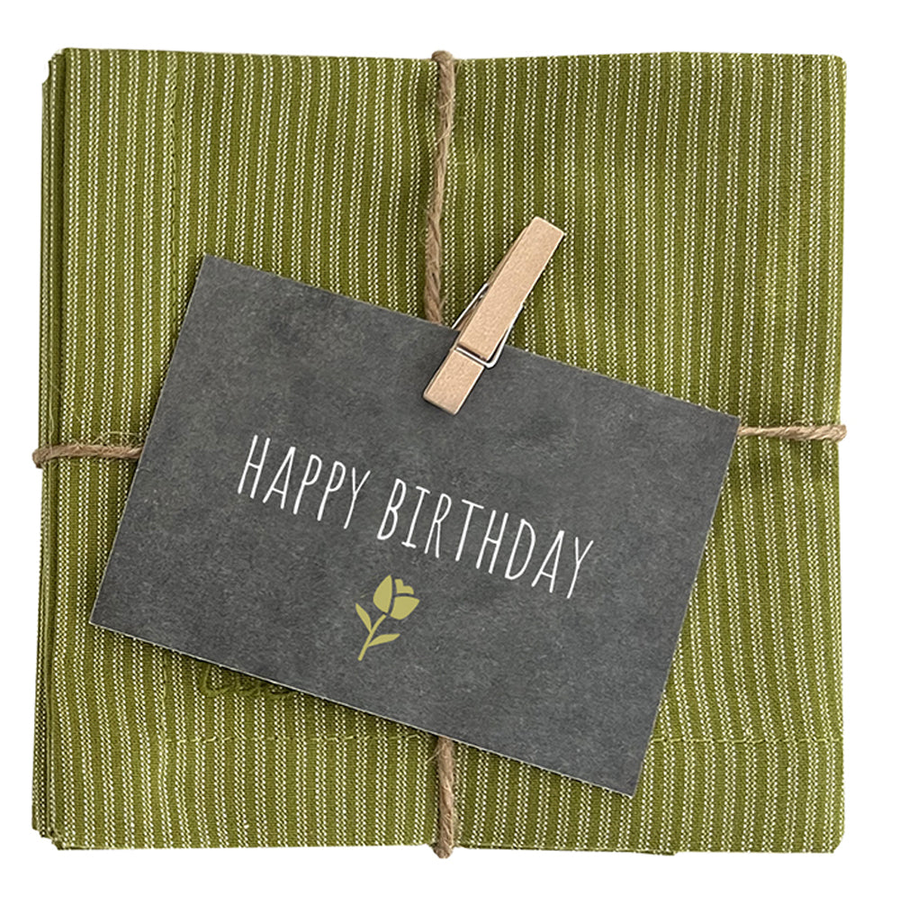 Geschirrtuch  "Happy Birthday"