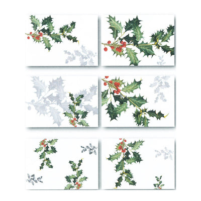 6 Tischsets und 6 Servietten "Ilex"