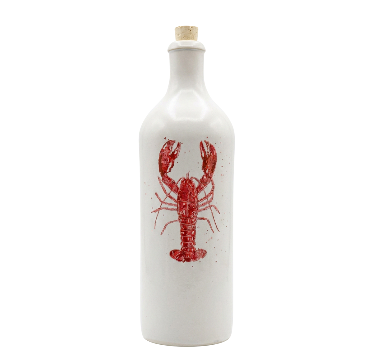 Keramikflaschen für Olivenöl, "Lobster"