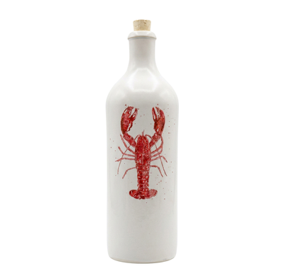 Keramikflaschen für Olivenöl, "Lobster"