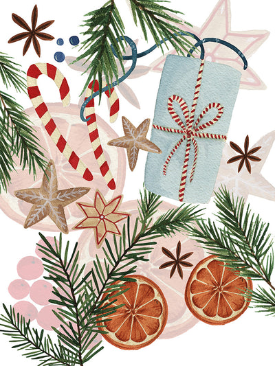 Geschirrtuch "Xmas Tea"