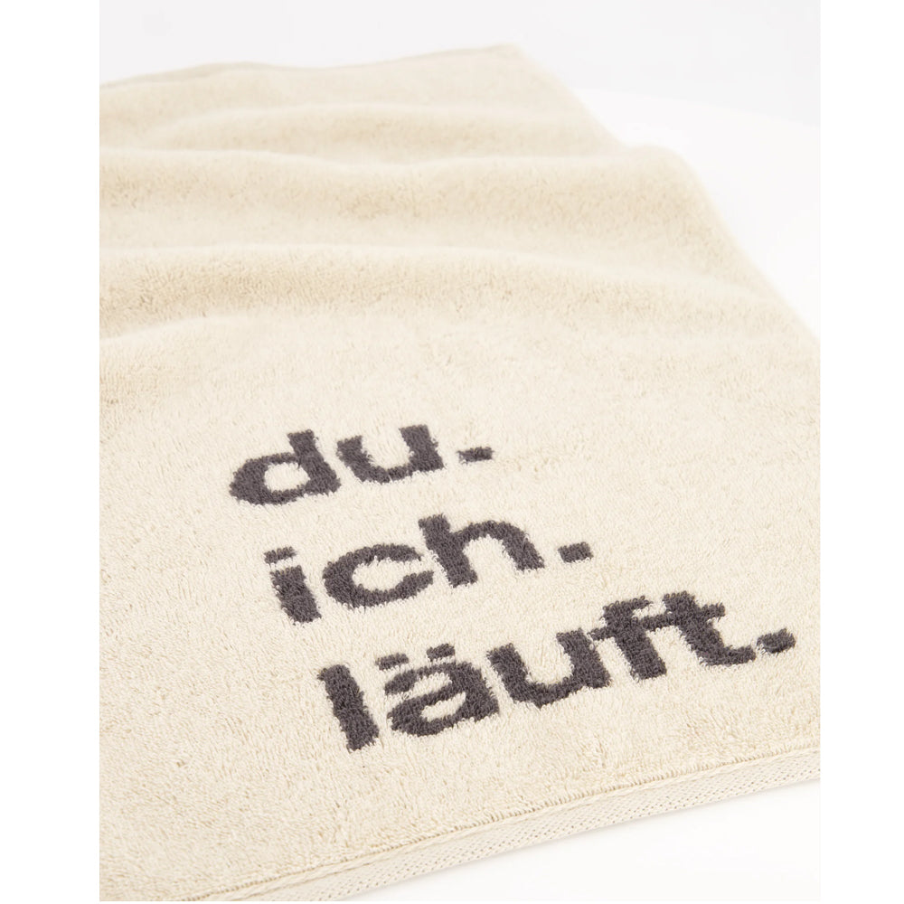 Gästetuch "du.ich.läuft" 