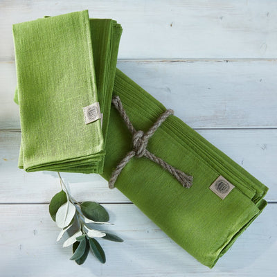 Tischset, Leinen, Classic von Lovely Linen, summer green