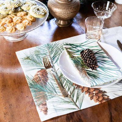 4 Tischsets "Le Sapin"